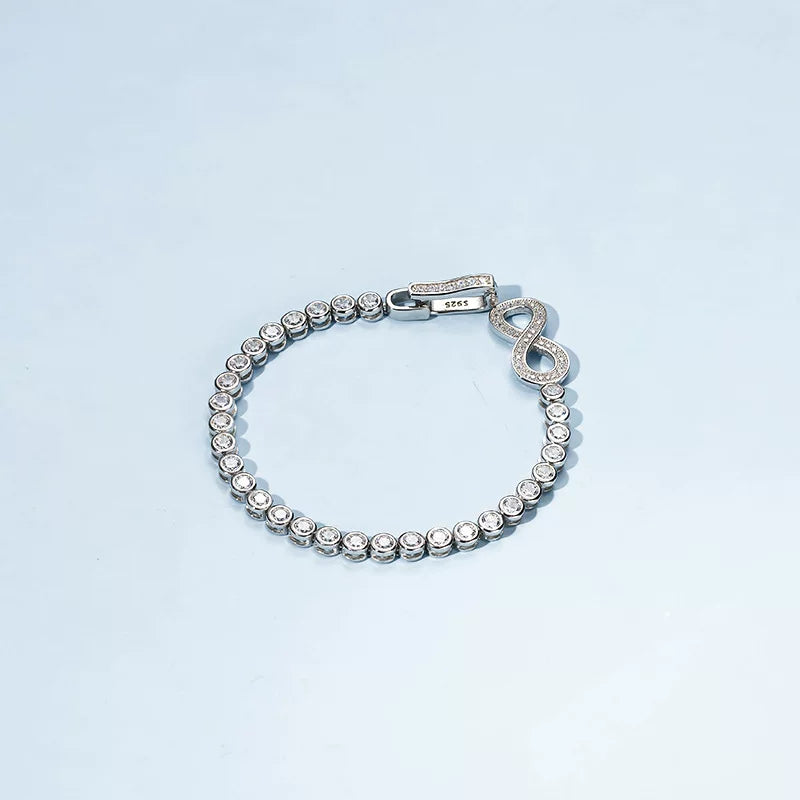 The Infinity Tennis Bracelet