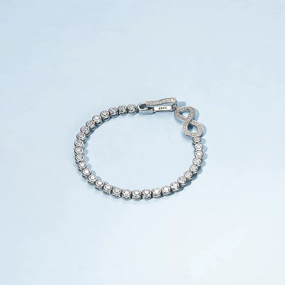 The Infinity Tennis Bracelet