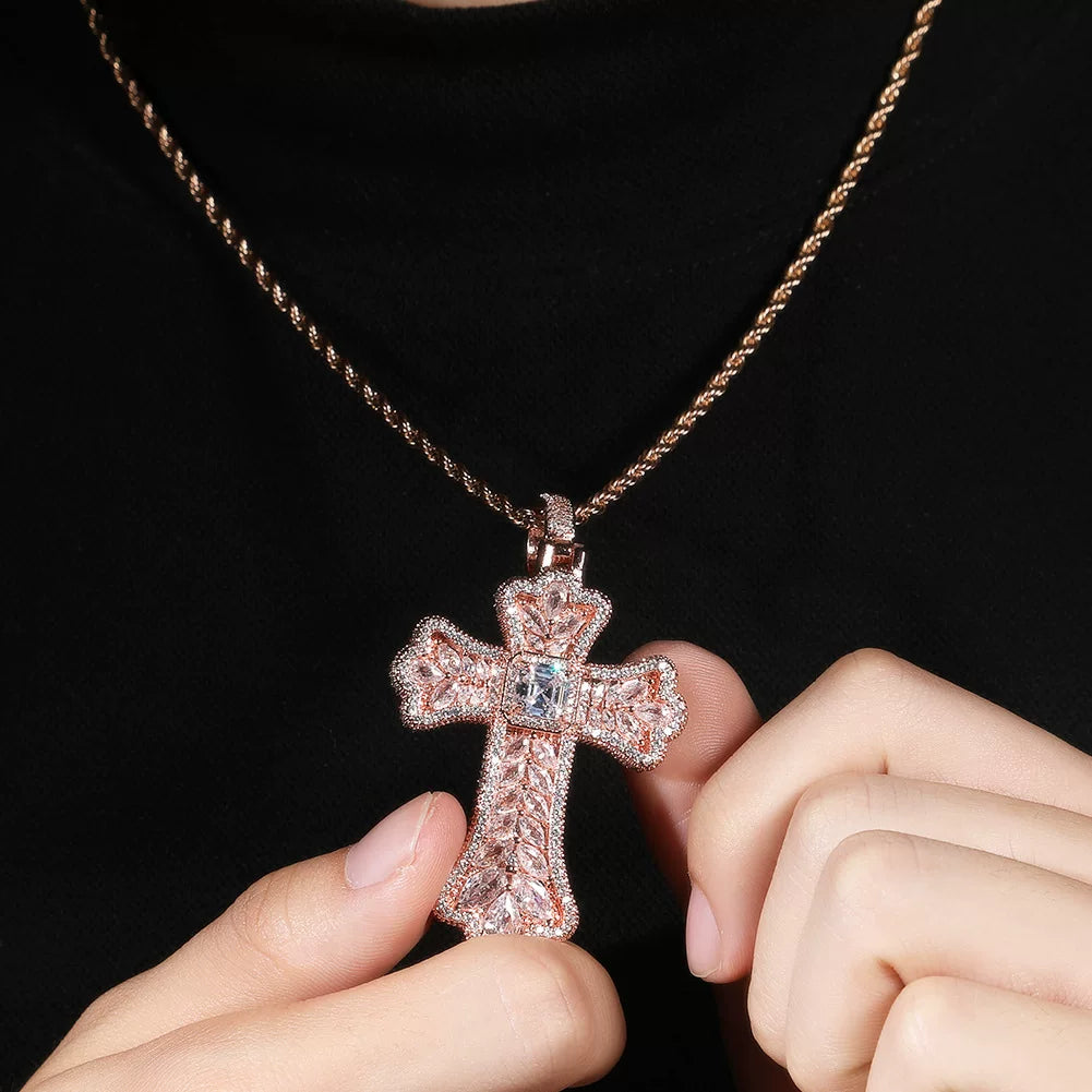 Eden Cross Pendant Necklace