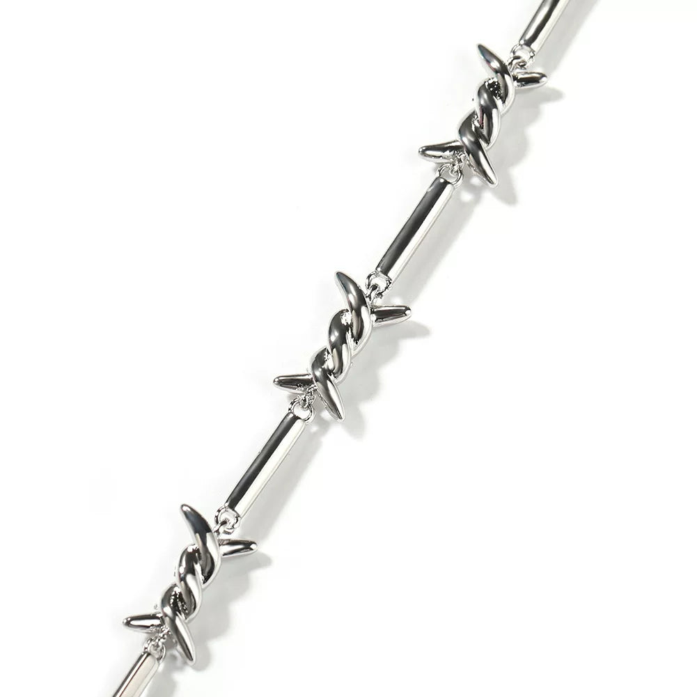 The Barbed Wire Chain Necklace