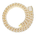 Dome 20mm Iced Cuban Link Necklace