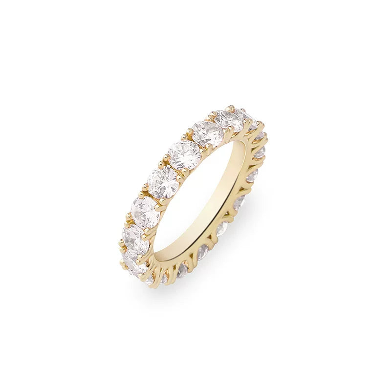The Round Prong Eternity Ring