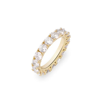 The Round Prong Eternity Ring
