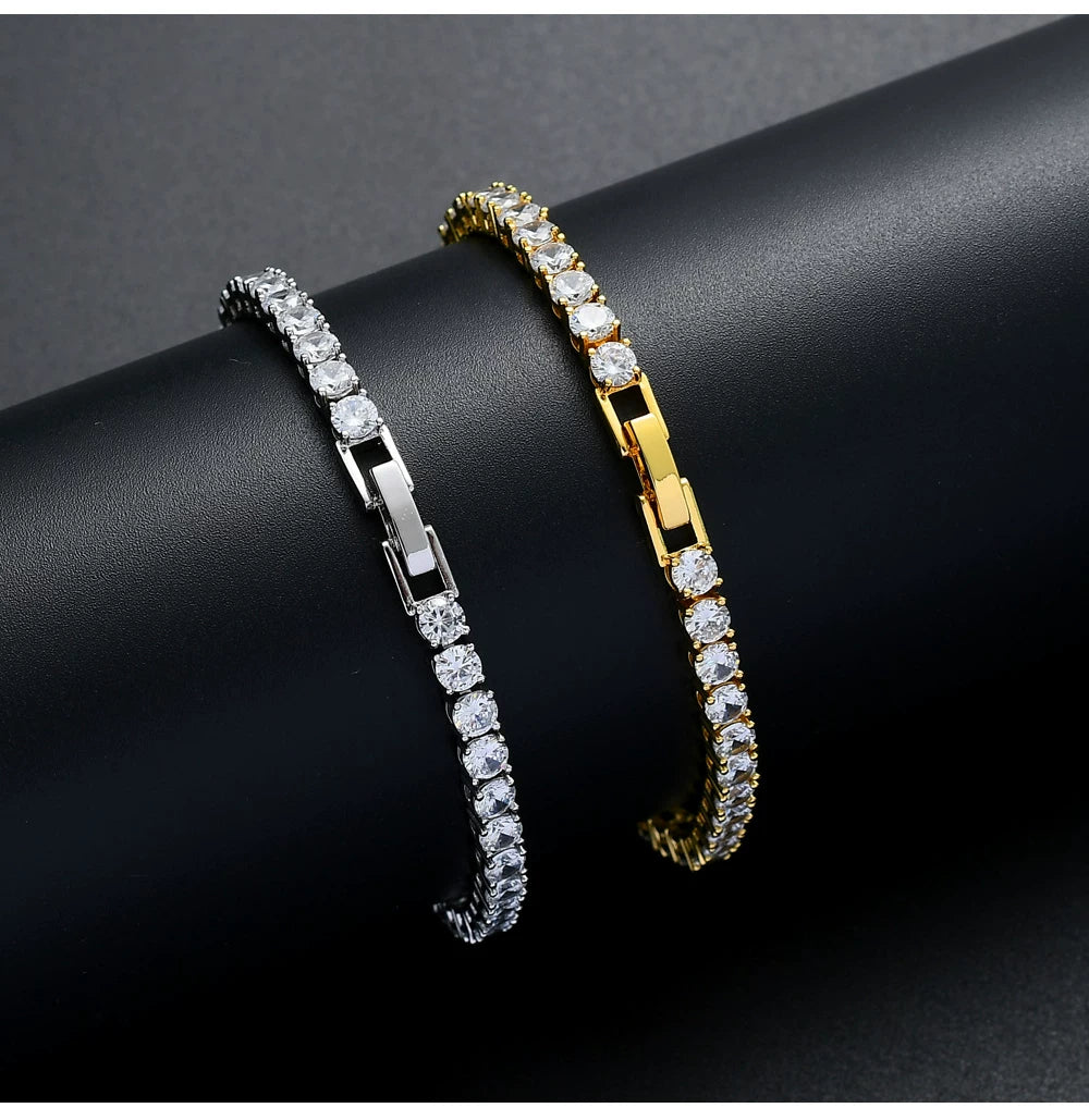 The Baseline Tennis Bracelet