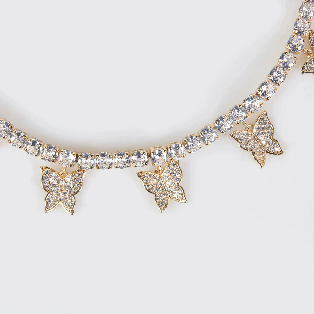 Butterfly CZ Necklace