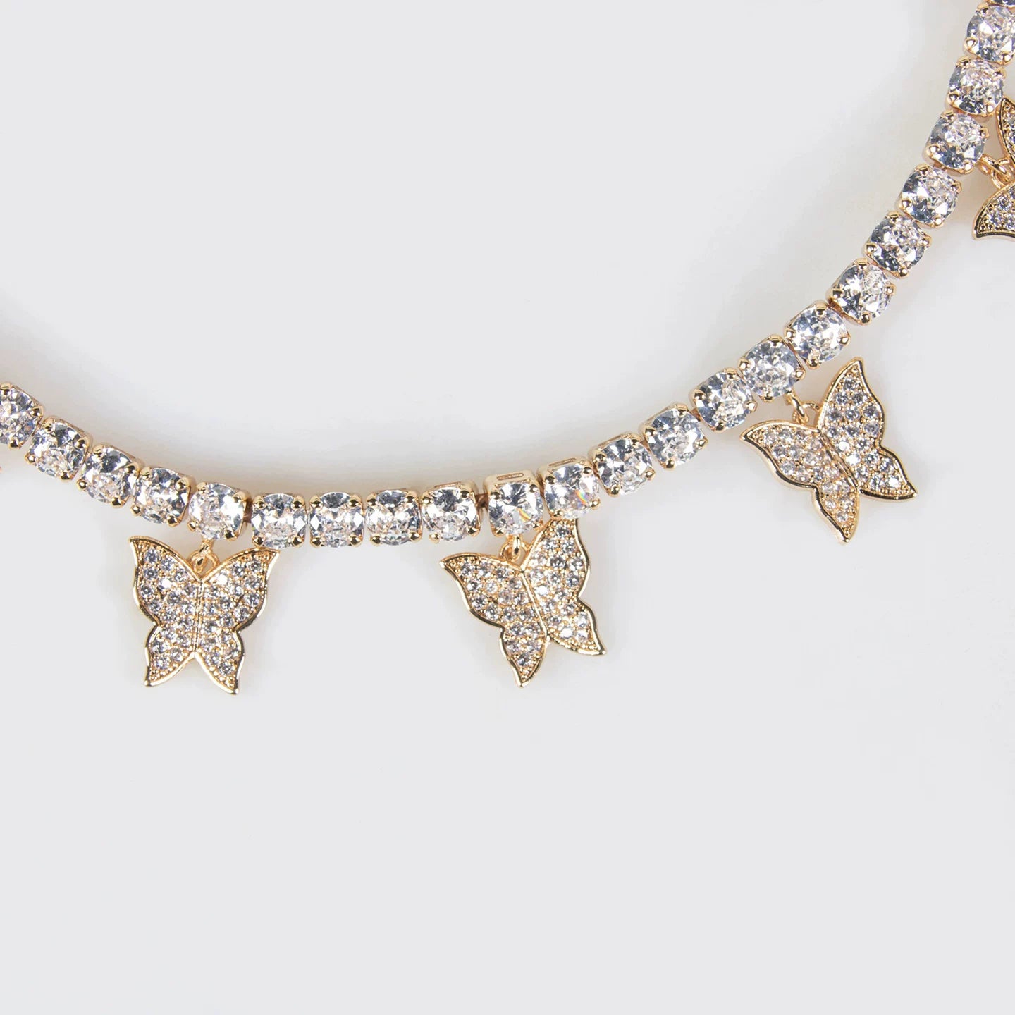 Butterfly CZ Necklace