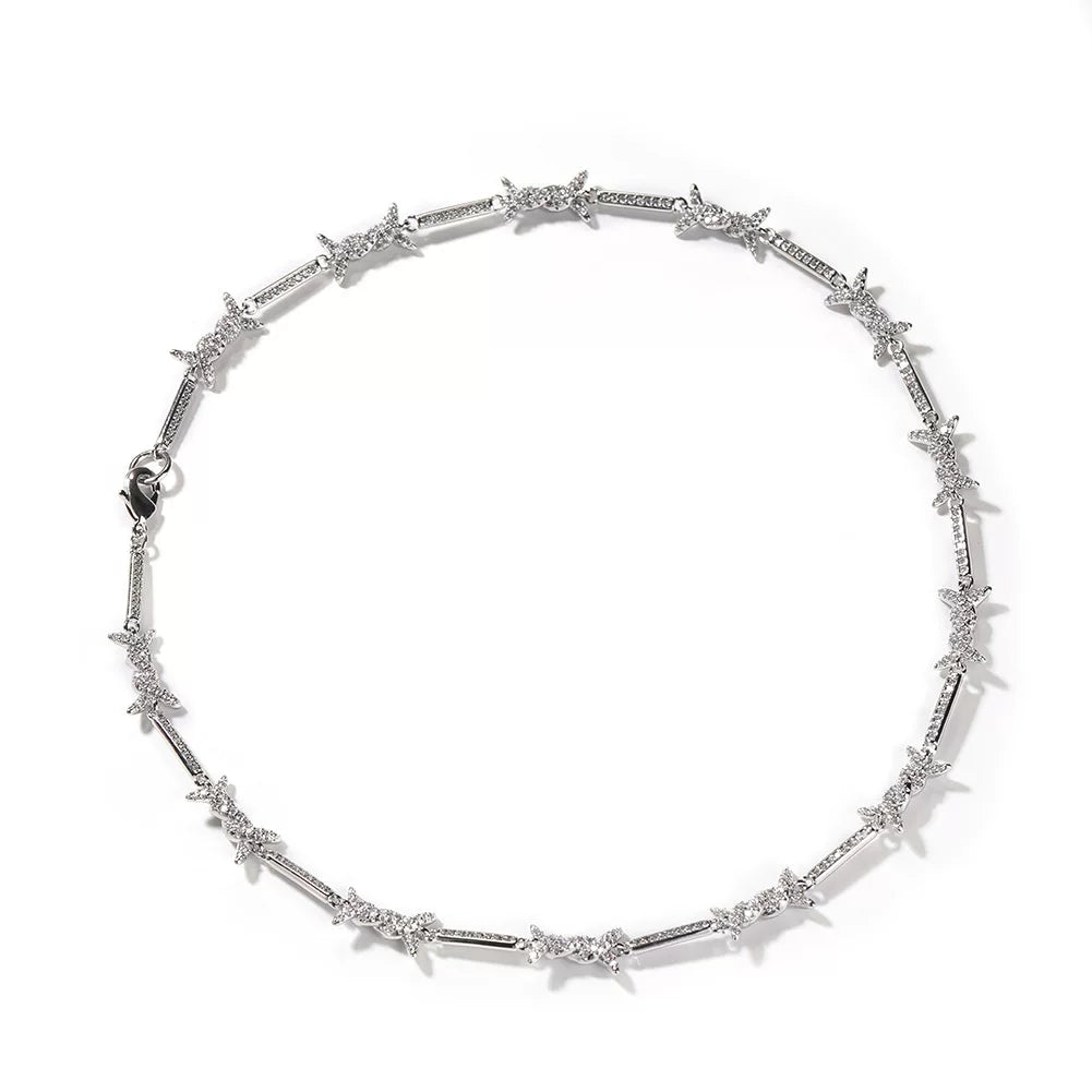 The Barbed Wire Chain Necklace