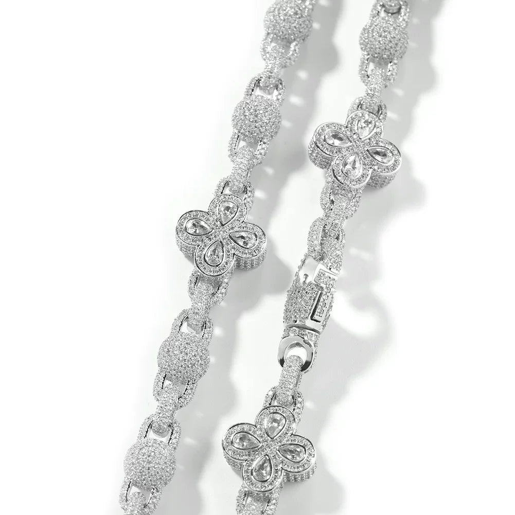 Petal Bloom Iced Mariner Chain Set