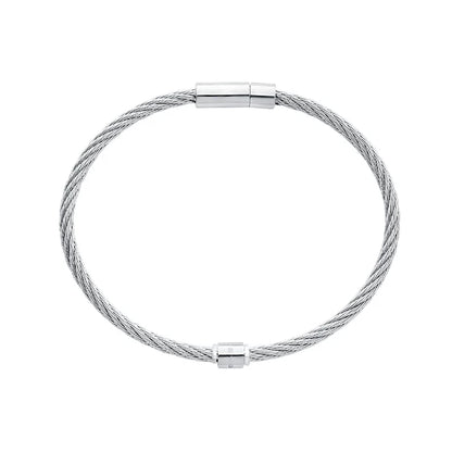 The Cable Wire Bangle