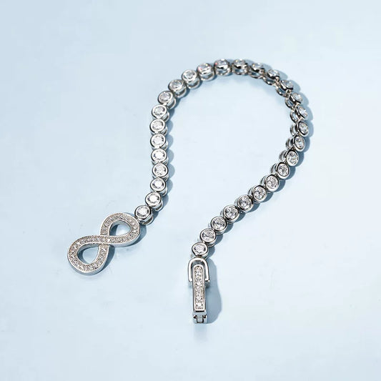 The Infinity Tennis Bracelet