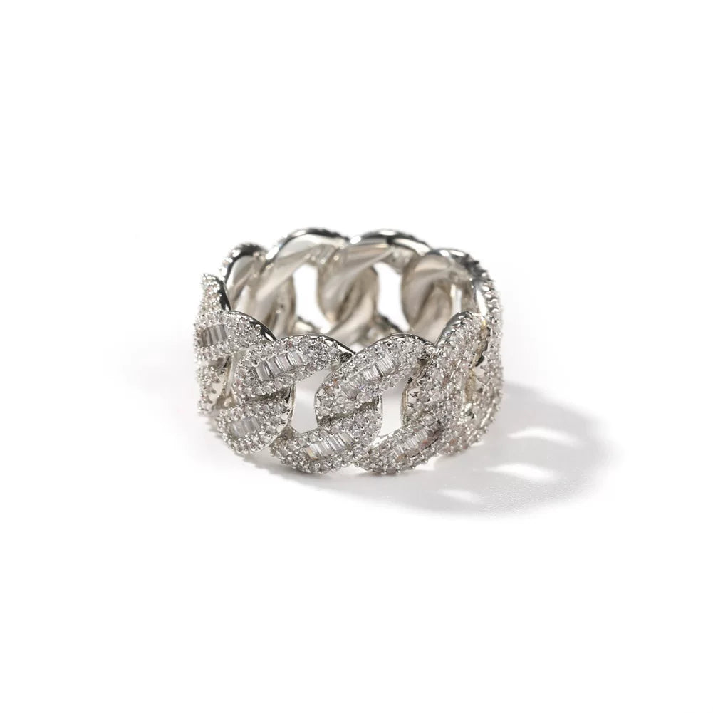 The Cuban Baguette Ring