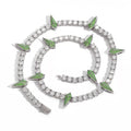 The Star Spike Tennis Chain Necklace