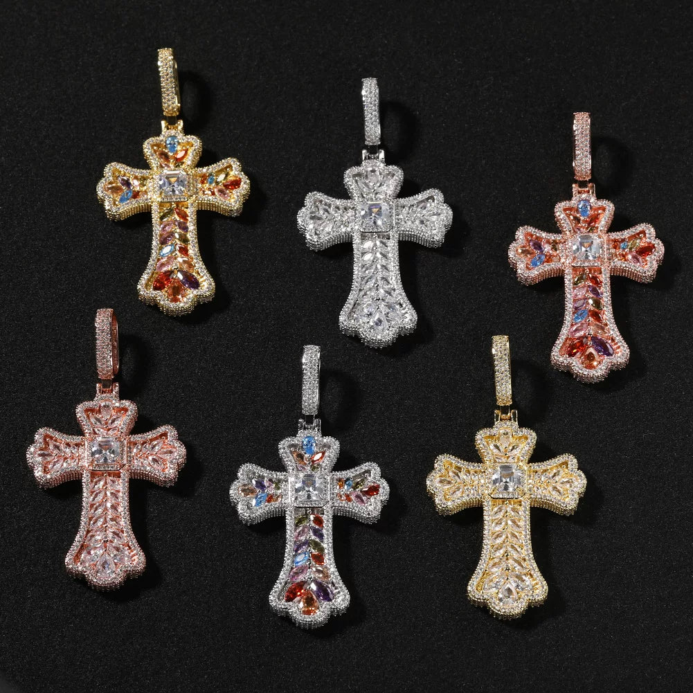 Eden Cross Pendant Necklace