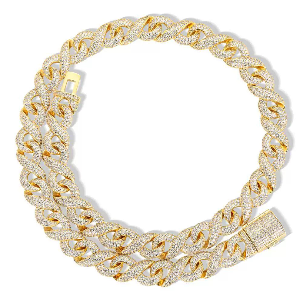 The Infinity Cuban Chain Necklace