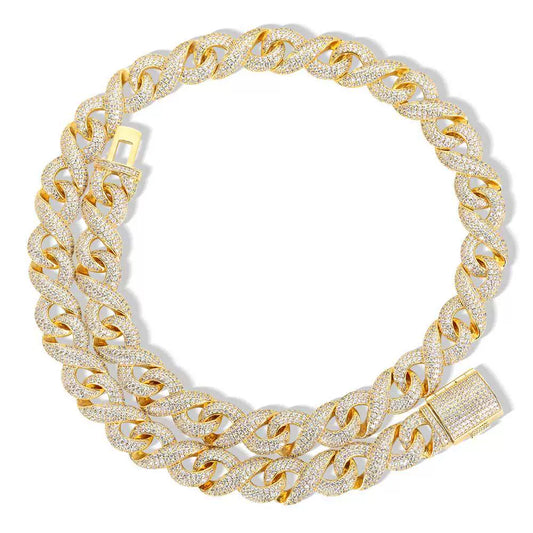 The Infinity Cuban Chain Necklace