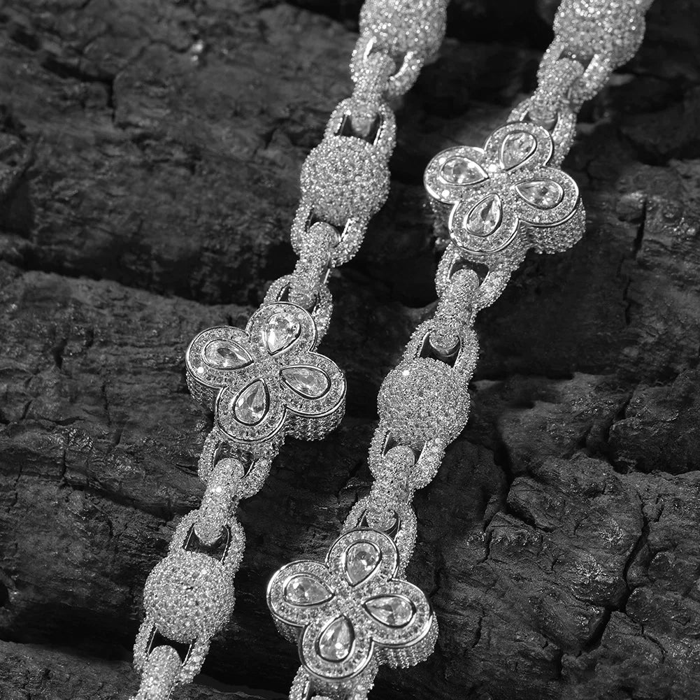 Petal Bloom Iced Mariner Chain Set