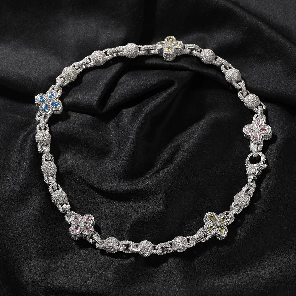 Petal Bloom Iced Mariner Chain Set
