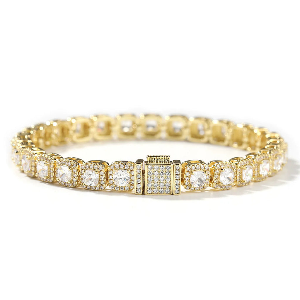 Éclat Cushion Tennis Bracelet