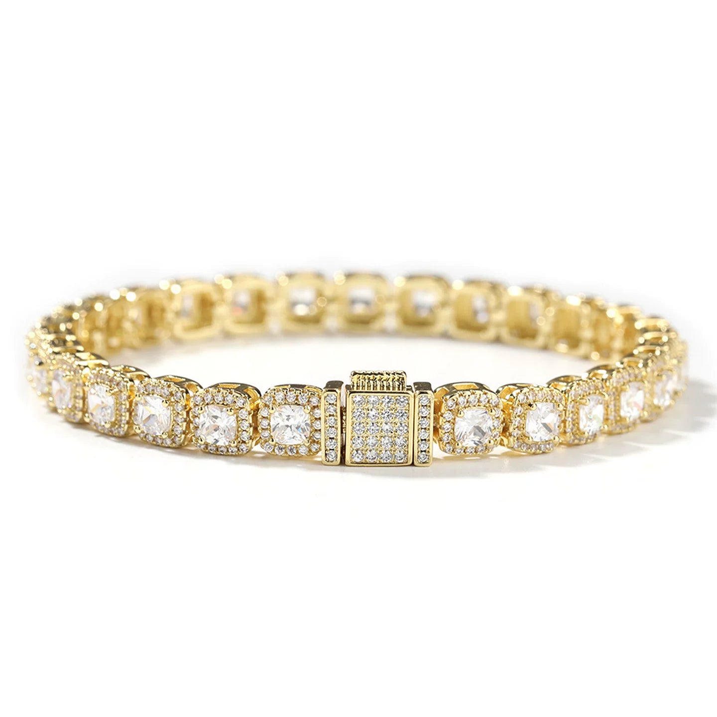 Éclat Cushion Tennis Bracelet