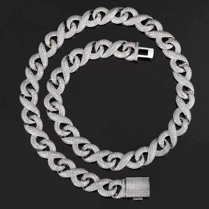 The Infinity Cuban Chain Necklace
