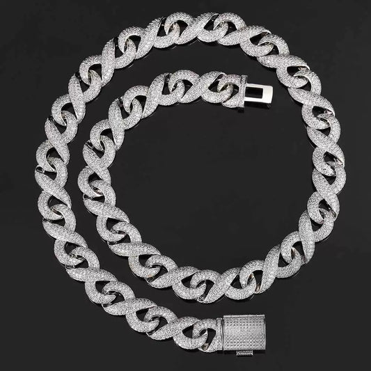 The Infinity Cuban Chain Necklace