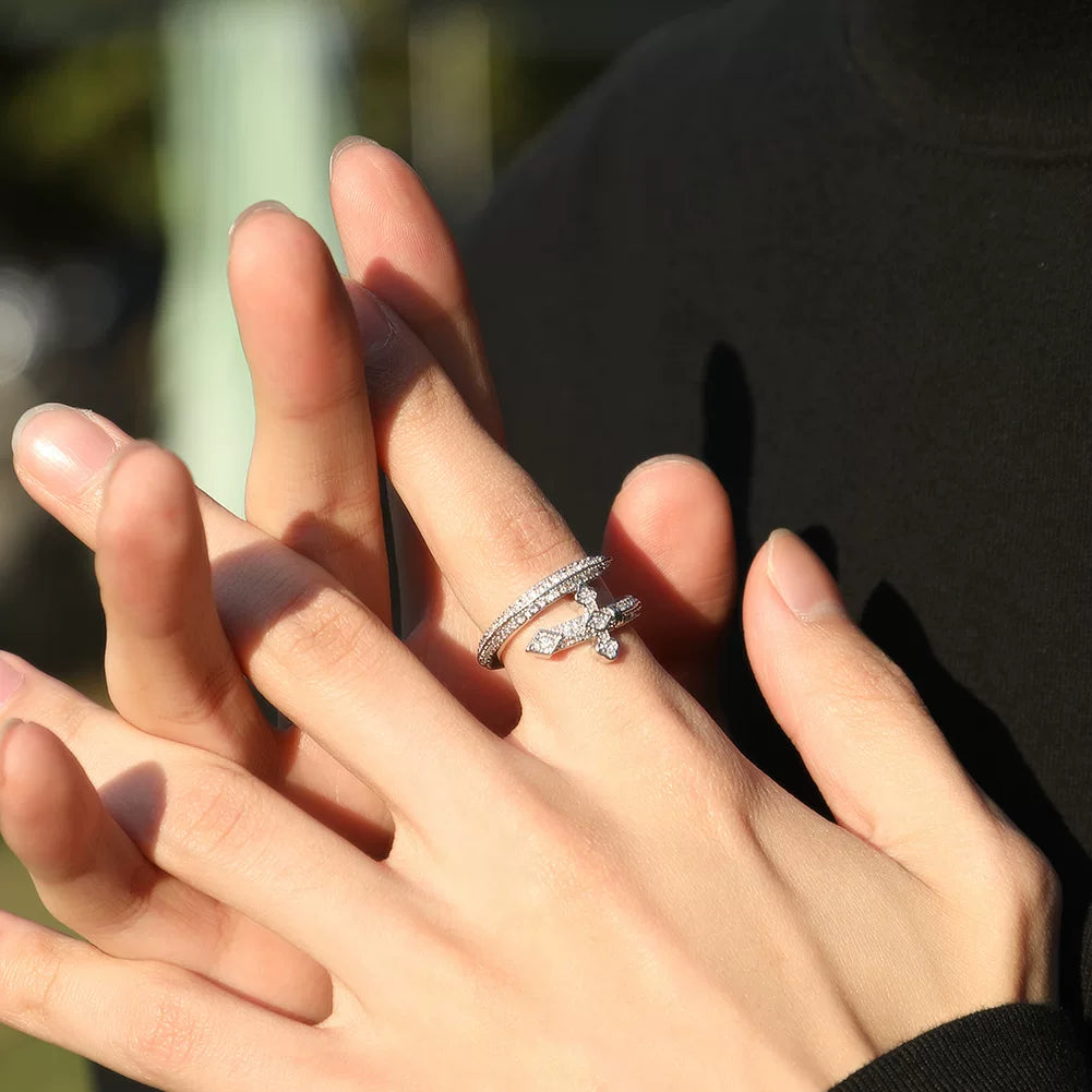 The Bolt Open Ring