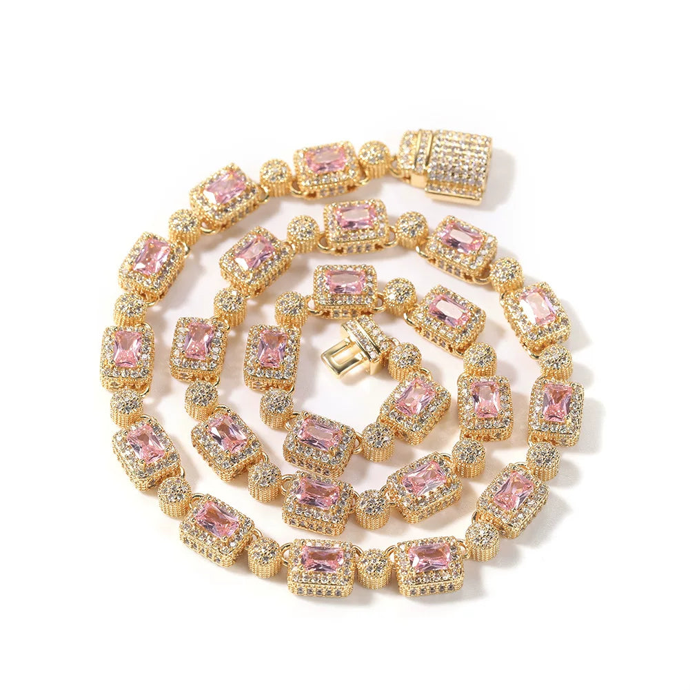 The Halo Cluster Chain Necklace