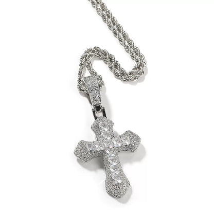 The Spectrum Cross Pendant Necklace
