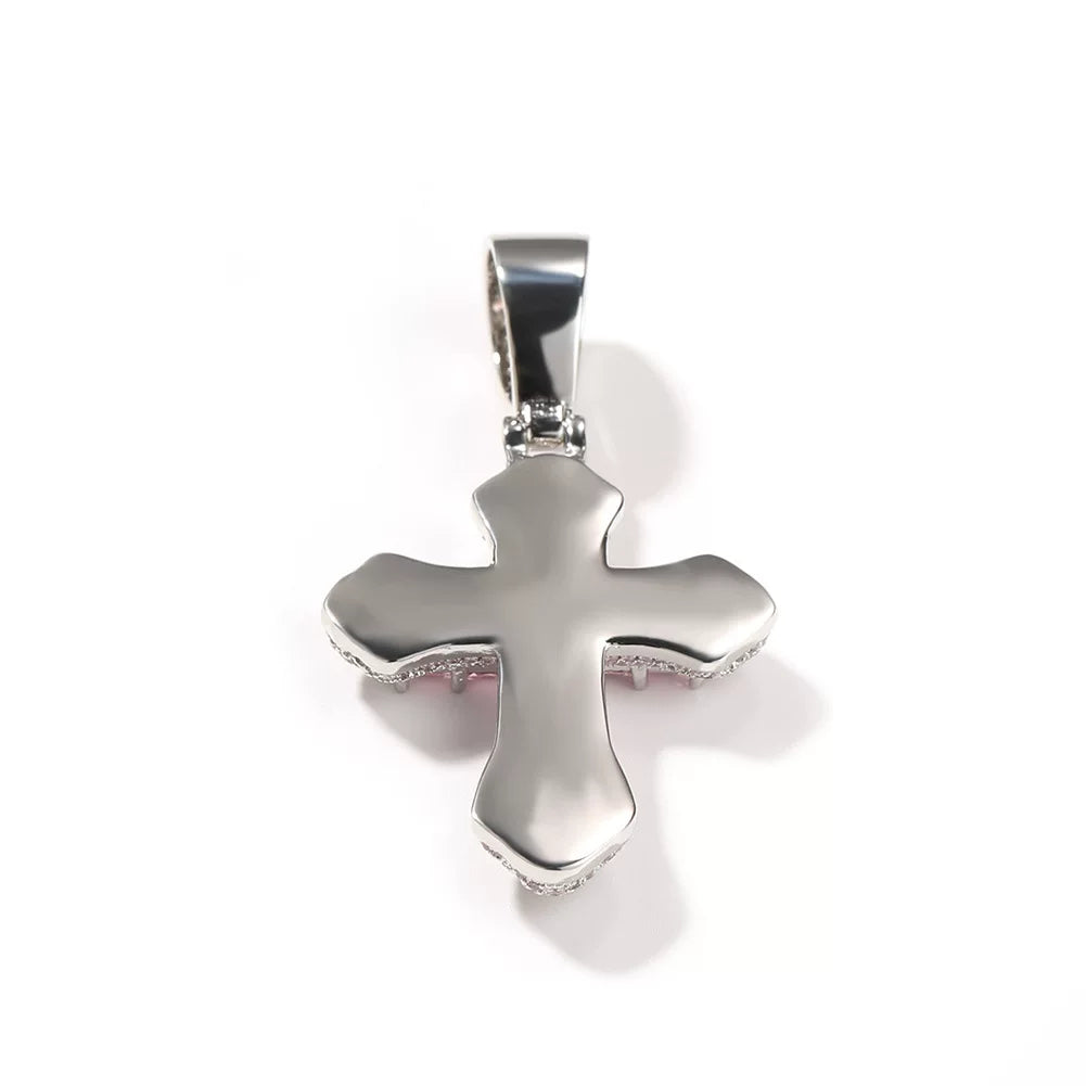 The Spectrum Cross Pendant Necklace