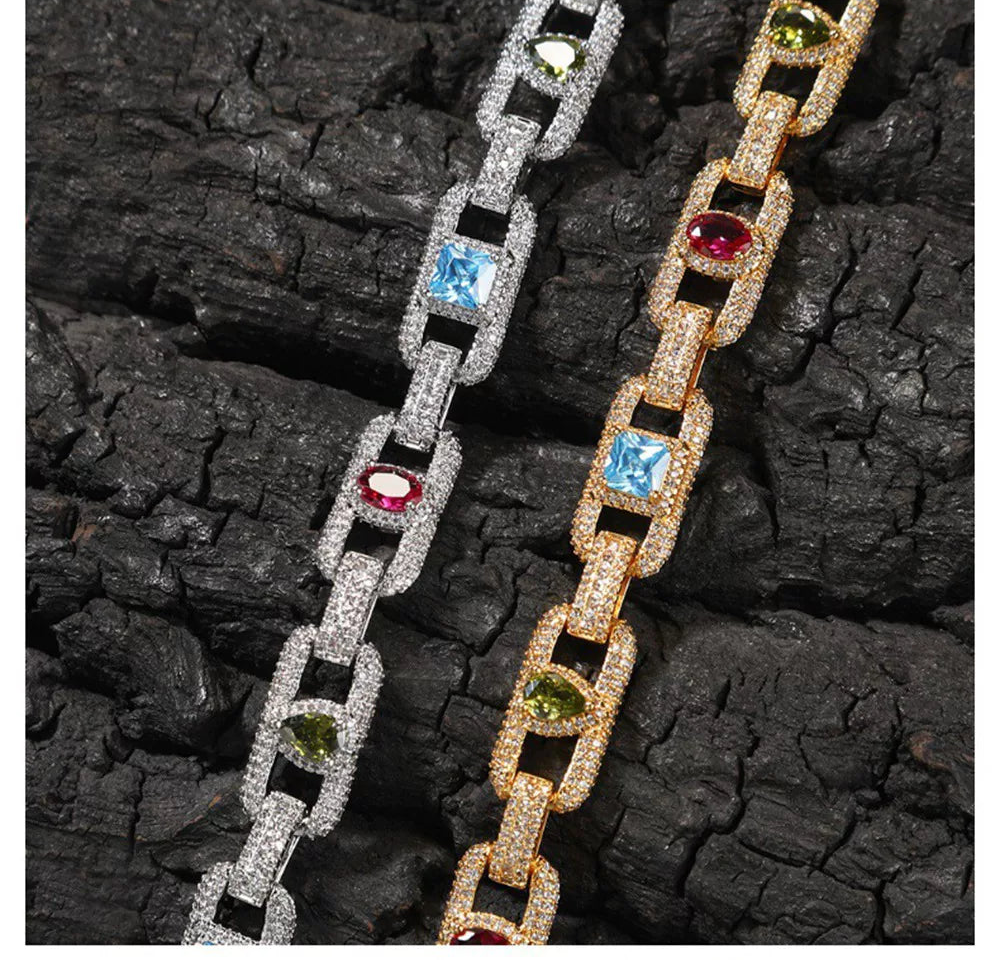 Riviera Gemstone Y-Chain Set