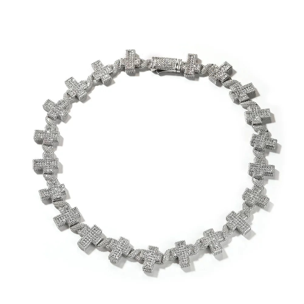 The Cross Link Chain Necklace