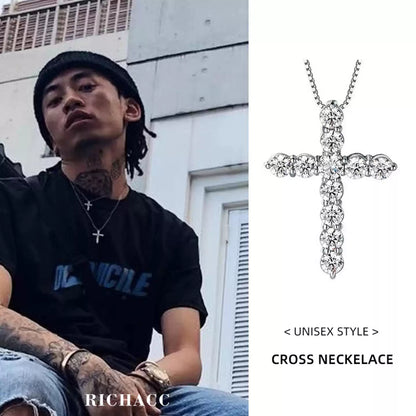 Crystal Cross Necklace