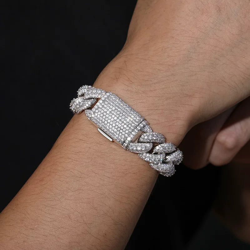 The Glacier Cuban Link Bracelet
