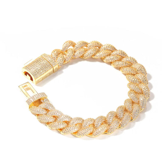The Iced Cuban Bracelet