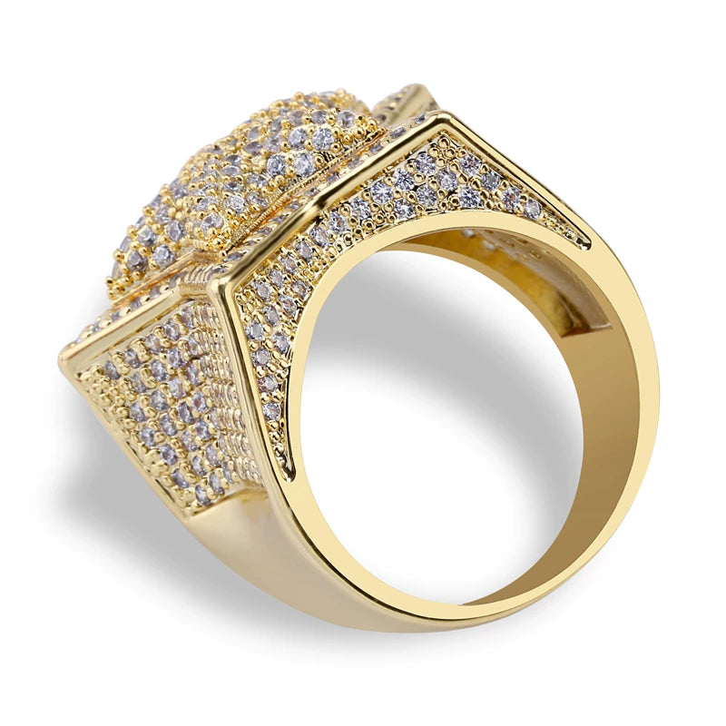 Nova Star Iced Ring