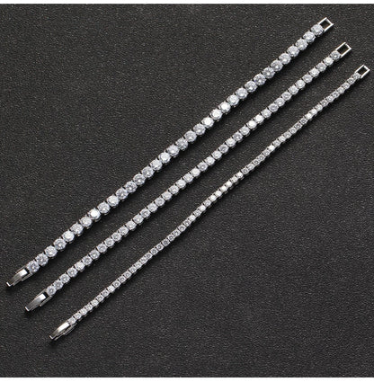 The Baseline Tennis Bracelet