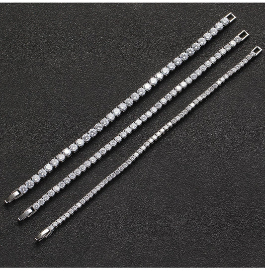 The Baseline Tennis Bracelet