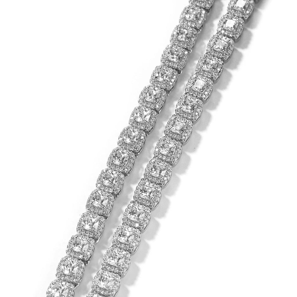 Éclat Cushion Tennis Bracelet
