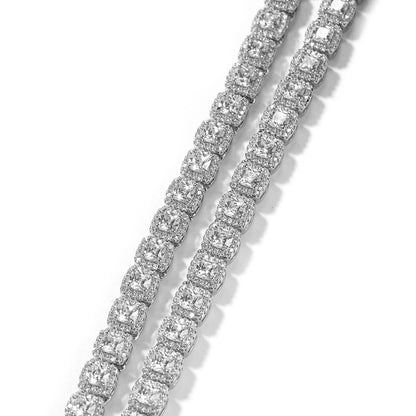 Éclat Cushion Tennis Bracelet