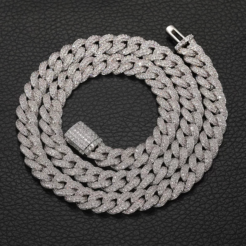 The Full Ice Cuban Chain Necklace