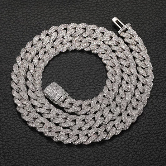 The Full Ice Cuban Chain Necklace