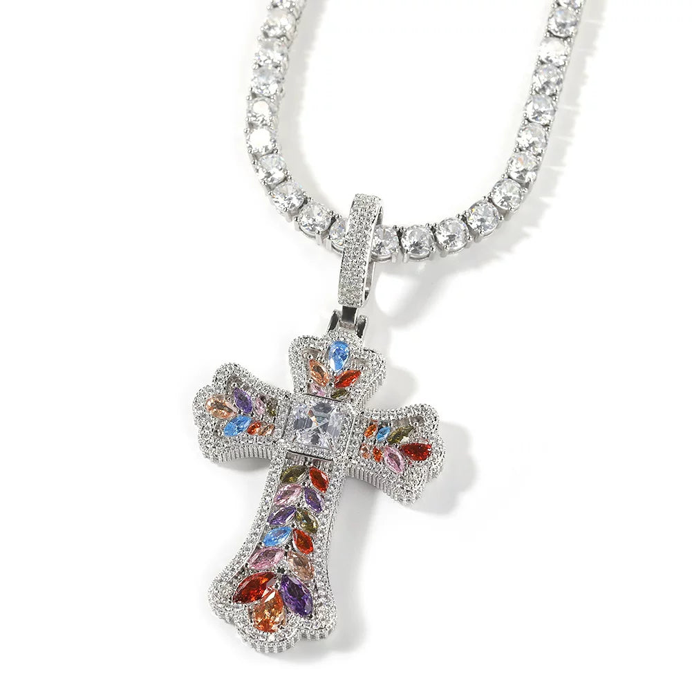 Eden Cross Pendant Necklace