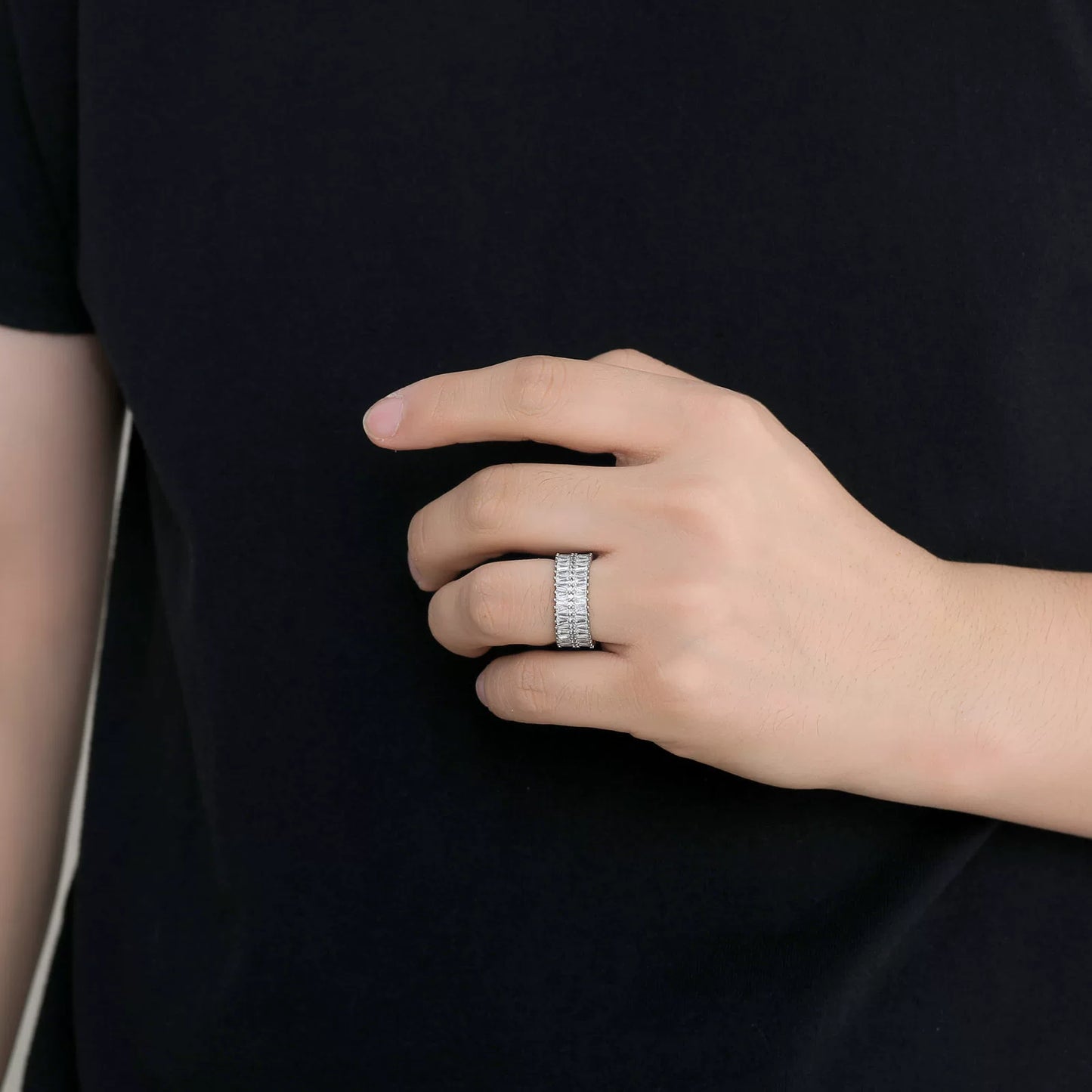 The Tapered Baguette Ring