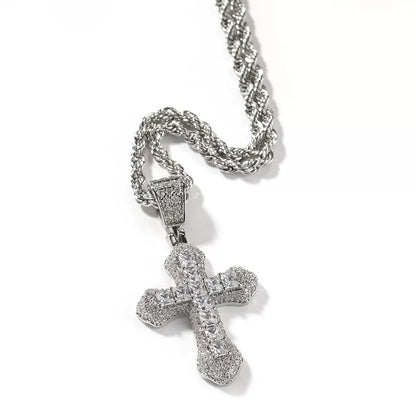 The Spectrum Cross Pendant Necklace