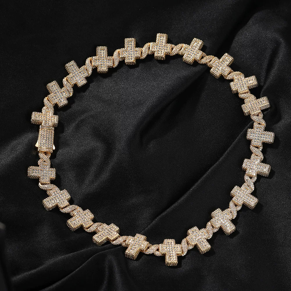 The Cross Link Chain Necklace
