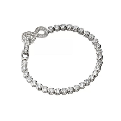 The Infinity Tennis Bracelet