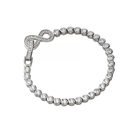 The Infinity Tennis Bracelet