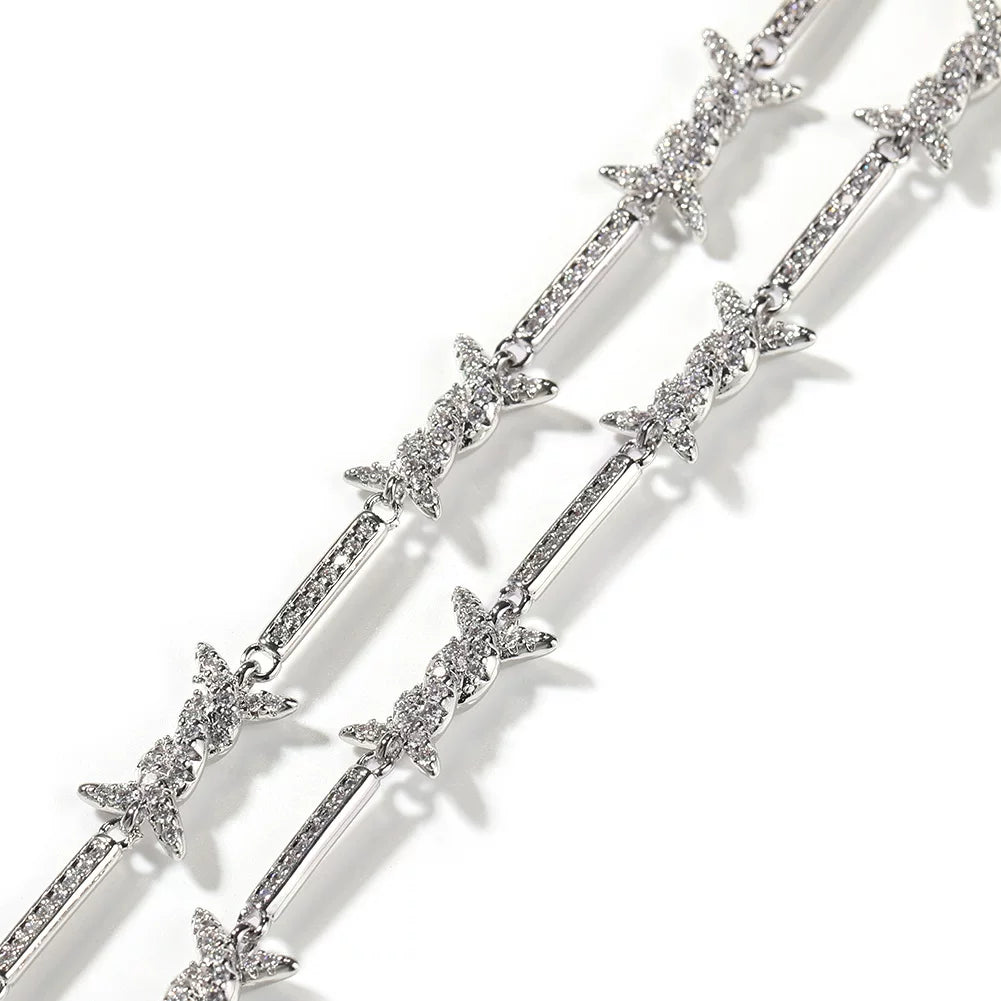 The Barbed Wire Chain Necklace