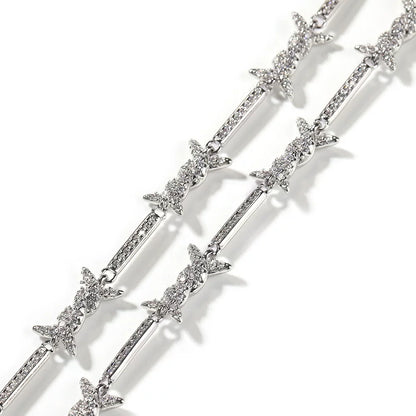The Barbed Wire Chain Necklace