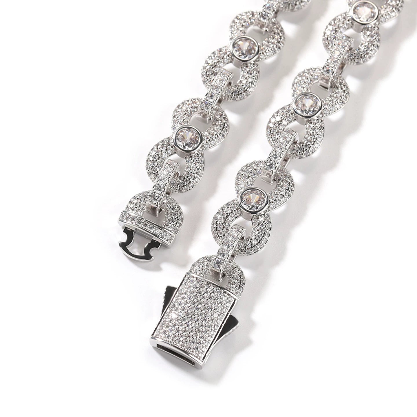 Glacé Mariner Iced Cuban Link Necklace
